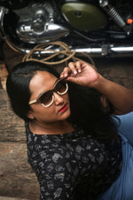 Weed Dual-tone | Wooden Sunglasses | Wood Prescription Frame | QQ frames