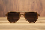 Elixir Smoked Oak | Wooden Sunglasses | Wood Prescription Frame | QQ frames