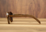 Elixir Smoked Oak | Wooden Sunglasses | Wood Prescription Frame | QQ frames