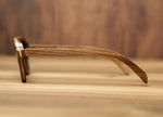 Elixir Walnut | Wooden Sunglasses | Wood Prescription Frame | QQ frames