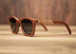 Sapeli Weed T-White | Wooden Sunglasses | Wood Prescription Frame | QQ frames