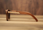 Sapeli Weed T-White | Wooden Sunglasses | Wood Prescription Frame | QQ frames