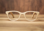 Moksha White | Wooden Sunglasses | Wood Prescription Frame | QQ frames