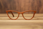Cat Eyes Sapeli | Wooden Sunglasses | Wood Prescription Frame | QQ frames