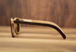 Dark Weed T-Inner White | Wooden Sunglasses | Wood Prescription Frame | QQ frames