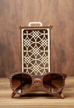 Floral Sonnet | Wooden Sunglasses | Wood Prescription Frame | QQ frames