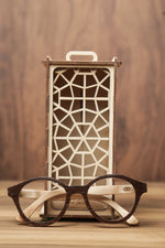 Cigar Reflection | Wooden Sunglasses | Wood Prescription Frame | QQ frames
