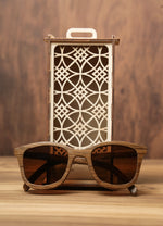 Weed Smoked Oak | Wooden Sunglasses | Wood Prescription Frame | QQ frames