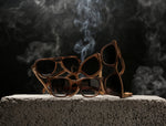Smoked Weed | Burnt | Wooden Sunglasses | Wood Prescription Frame | Wooden Eyewear | Wood Specs | Wood Glasses | Wood Frame