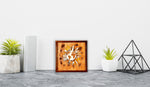 Round The World - Qreative Qick Wall Art | Travel Gift | Wooden Wall Art | Sun Wall art |Wooden decor |Multi layer art| Decor |Wall hanging