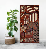 Over Lap - Qreative Qick Wall Art | decor Gift | Wooden Wall Art | Abstract Wall art |Wooden decor | Multi layer art| Decor | Wall hanging