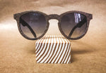 Dark Sonnet Stripes   | Wooden Sunglasses | Wood Prescription Frame | QQ frames