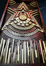 Stardom - Qreative Qick Wall Art | Wooden Wall Art | Star Wall art | Arts to Gift |Wooden decor | Multi layer art| Decor | Wall hanging