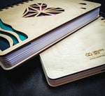 Heart Notebook - Wooden Diary | Wooden Notebook |  Wooden Personalized notebook | A5 diary | Planner | Vintage Note book