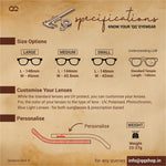Moksha Black | Wooden Sunglasses | Wood Prescription Frame | QQ frames