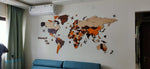 Expedition - Wooden Multi Layered World Map