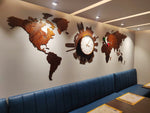Expedition - Wooden Multi Layered World Map