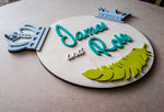 Kingdom - Qreative Qick Name board | Wooden Sign | Sign Boards