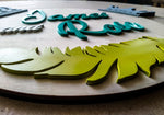 Kingdom - Qreative Qick Name board | Wooden Sign | Sign Boards
