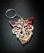 Nautical Knick knack a set of 2 - Qreative Qick Keychain | Wooden Keychain
