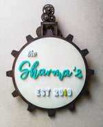Wheels - Qreative Qick Name board | Wooden Sign | Sign Boards